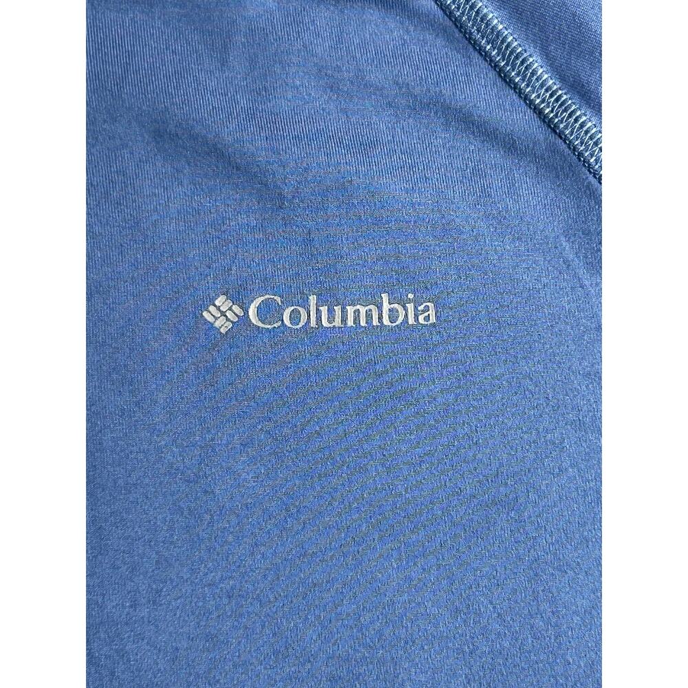 Columbia Women's Blue Performance Short Sleeve Athletic Shirt Size Large - Picture 4 of 8